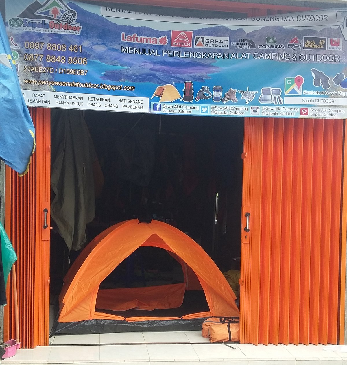 Sapala Outdoor ( @SewaAlatCamping )